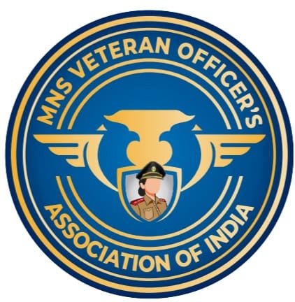 MNS Veteran Officers Association of India Logo