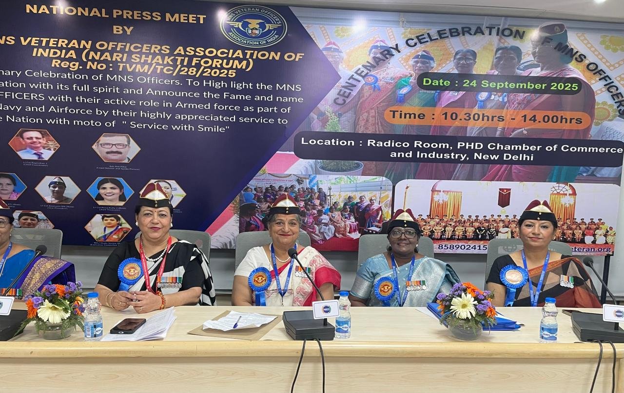 National Press Meeting and Centenary Celebrate MNS Officers